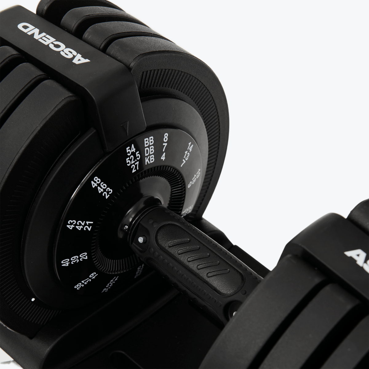 Bundle : Ascend 3-in-1 Adjustable Dumbbells (7 to 52.5 lb) & Bench