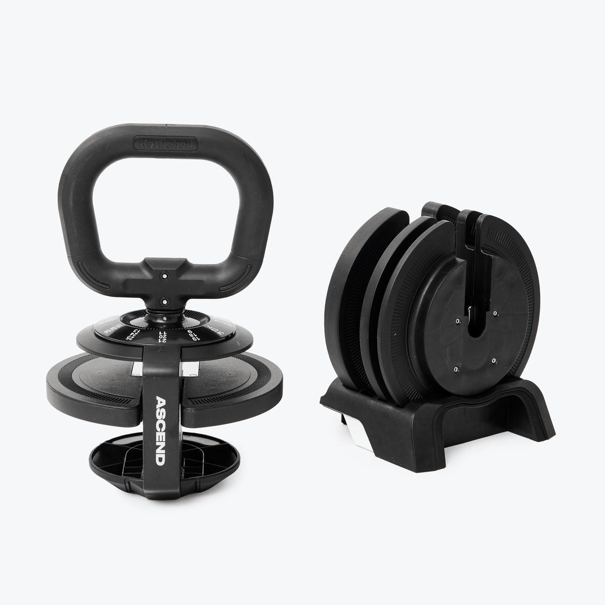 Bundle : Ascend 3-in-1 Adjustable Dumbbells (7 to 52.5 lb) & Bench