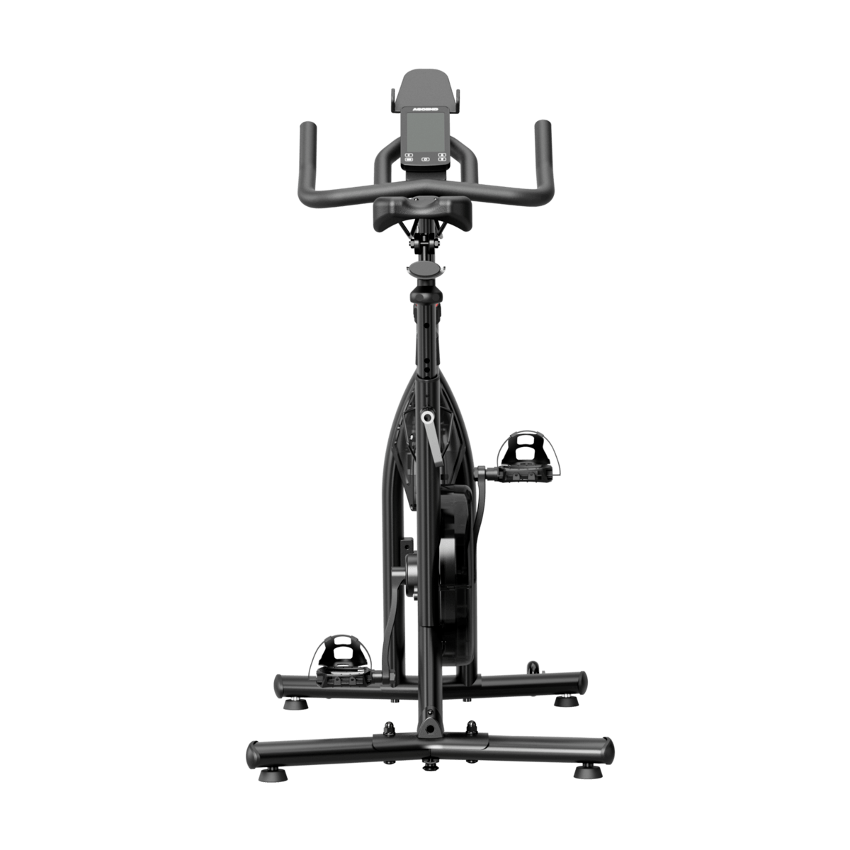 Ascend S2 Magnetic Spin Bike Black Auto adjusted resistance exercise bike