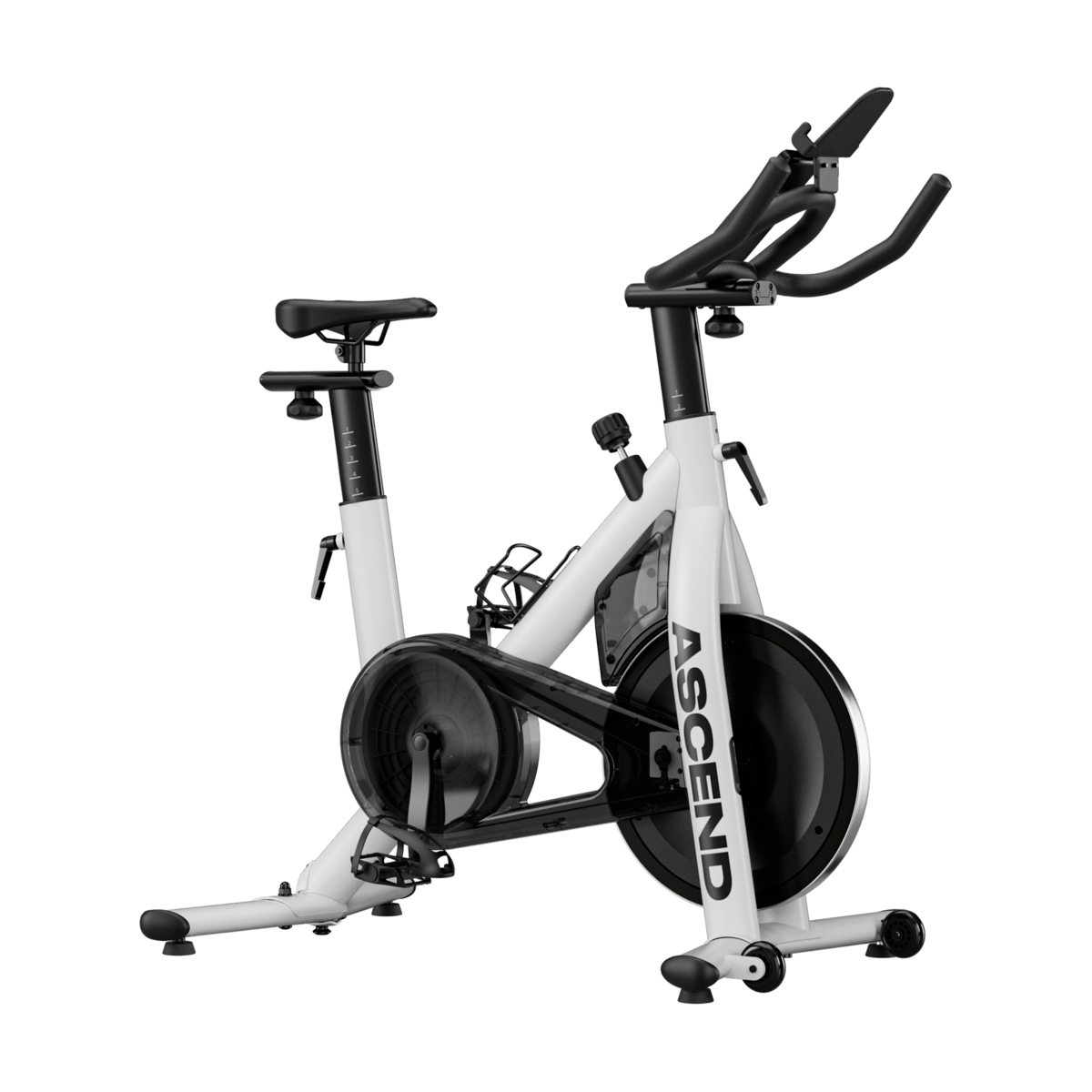 White online exercise bike
