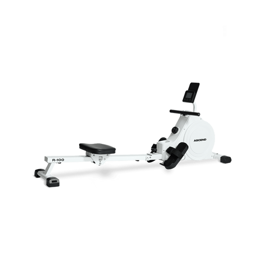 Ascend R-100 Magnetic Rower - White