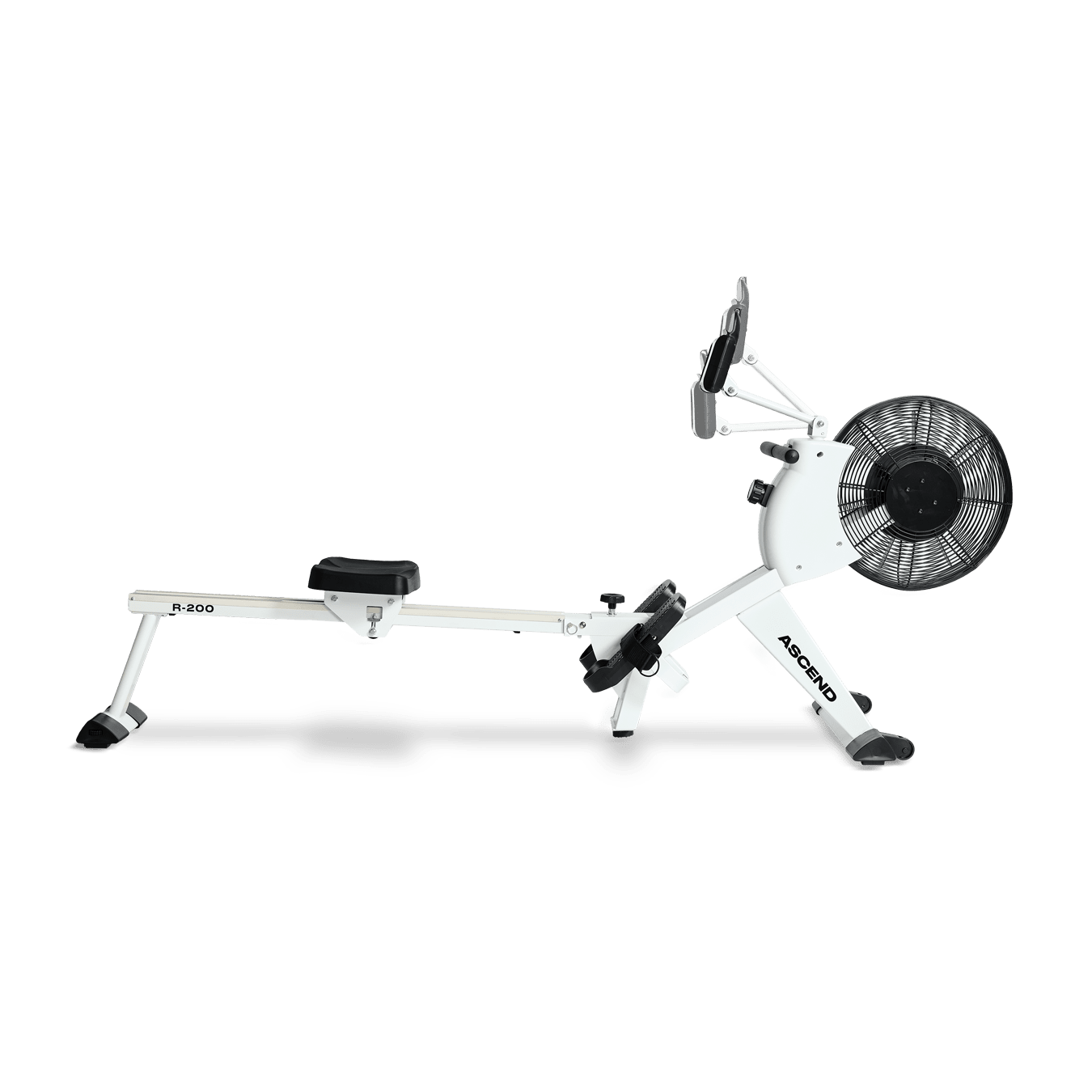 Ascend R-200 Air Rower White Indoor Rowing Machine
